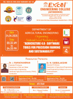 National Level Workshop on "Agriculture 4.0: Software Tools for Precision Farming and Sustainability" 2025